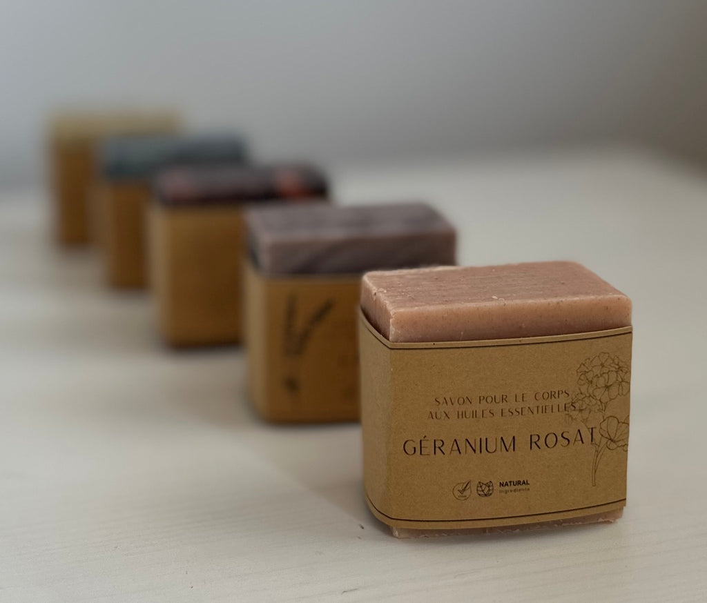 SAVON POUR LE CORPS - GERANIUM ROSAT