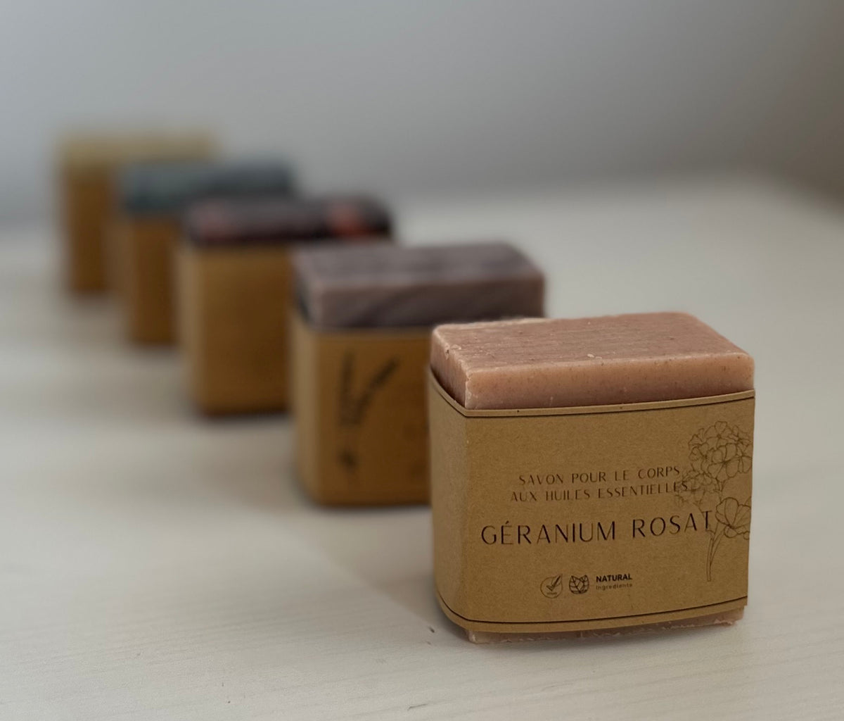 SAVON POUR LE CORPS - GERANIUM ROSAT