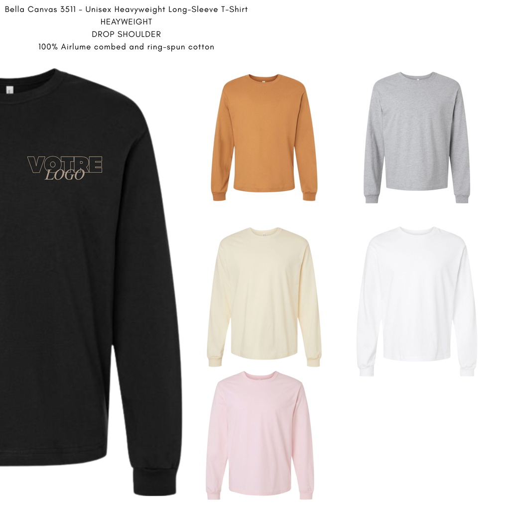 LES PETITES BUMS LOGO - LONG-T HEAVYWEIGHT