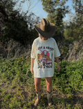 T-SHIRT OVERSIZE HEART LIKE A TRUCK